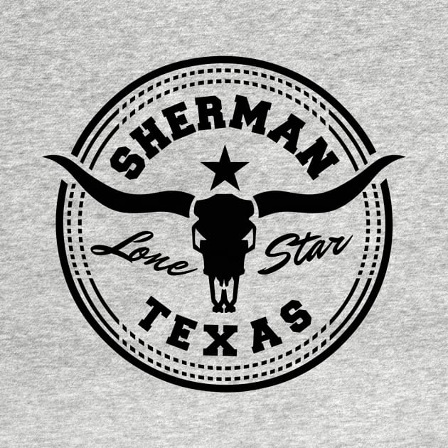 Sherman Texas Longhorn USA by urban-wild-prints